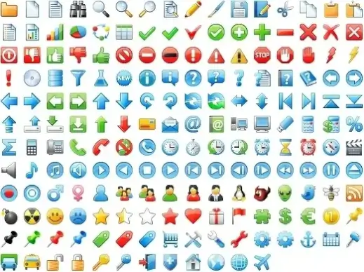 24x24 Free Application Icons icons pack