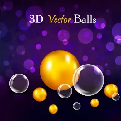 3d glossy ball