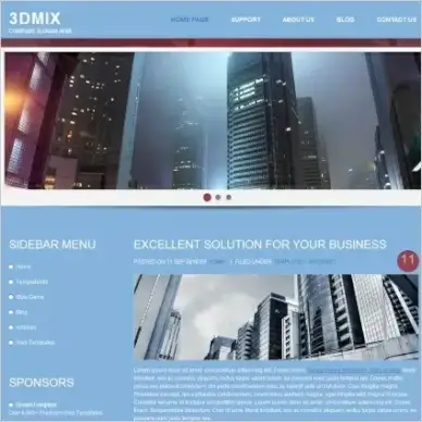 3D mix Template