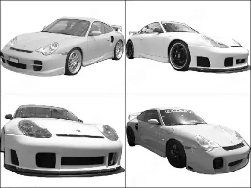 4 porsche brush