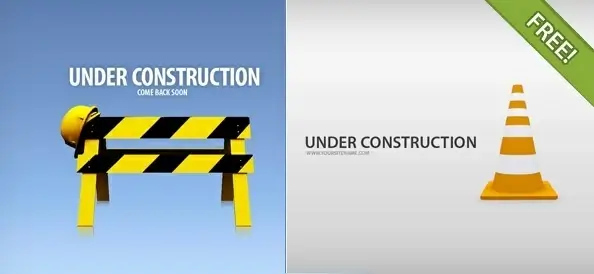 4 Under Construction Pages