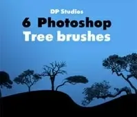 6 Photoshop Tree Brushes