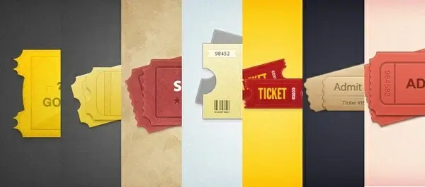 7 Styled Tickets