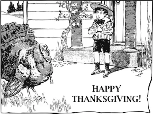 A Boy and his Turkey