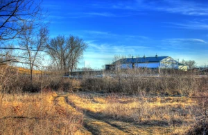 a great scenic landscape shot on the 400 trail in wisconsin