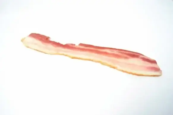 a slice of bacon