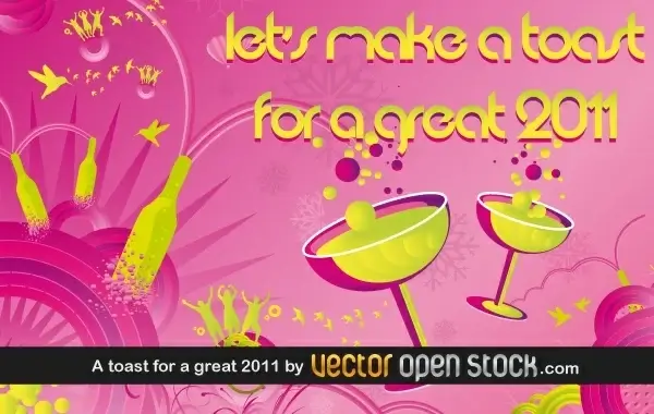 A toast for a great 2011