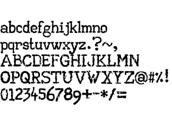 AA Typewriter