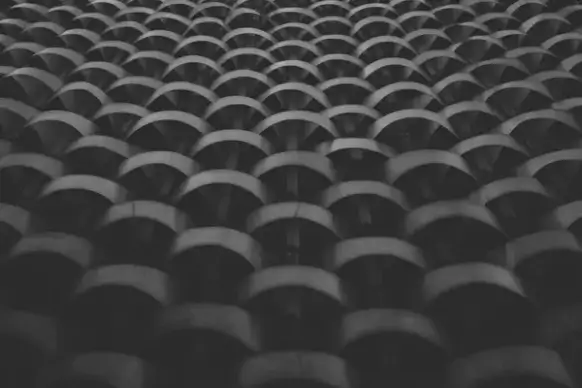 abstract aluminum background black and white cell