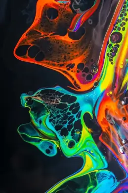 Abstract Art Backgrounds contrast liquid color effect