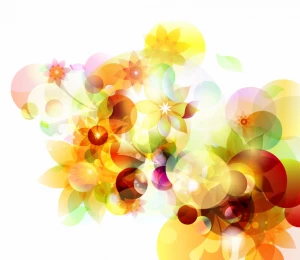 abstract autumn sunshine vector