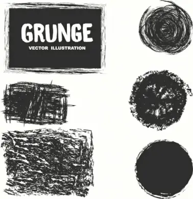 abstract background design elements black grunge shapes