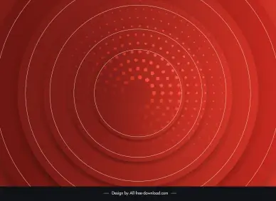 abstract background template concentric circles design