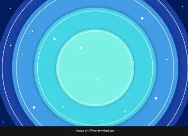 abstract background template concentric circles layout
