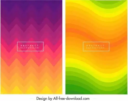 abstract background templates colorful dynamic illusion waves decor