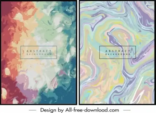 abstract background templates colorful water colors decor