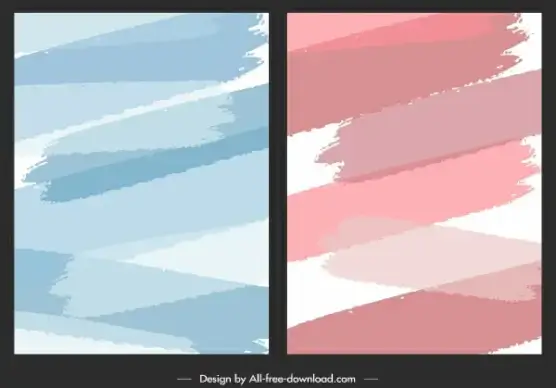 abstract background templates flat colored grungy ink decor
