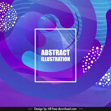 abstract background violet curves motion decor