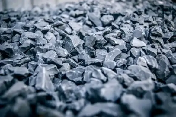 closeup of plentiful of small gravel on ground
