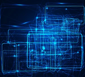 abstract blue light background
