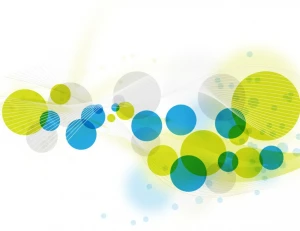 abstract circles background vector graphic art