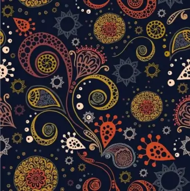 abstract colorful background boho style decoration