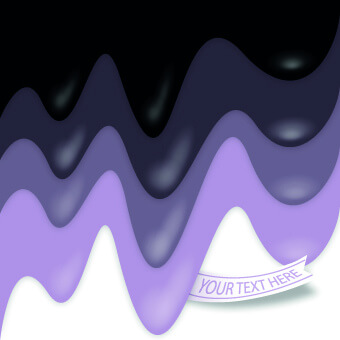 abstract dripping paint background vector