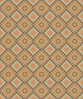 abstract geometric pattern classical colored seamless design