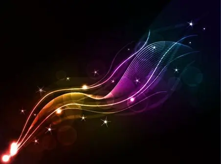 abstract glowing background