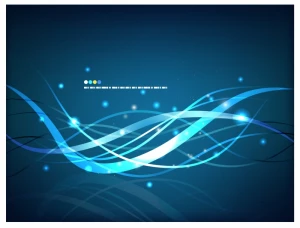 Abstract glowing lines background