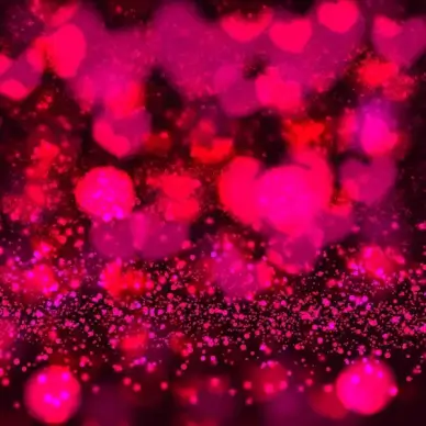 abstract heart valentine day background