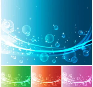 Abstract Lens Flare Background
