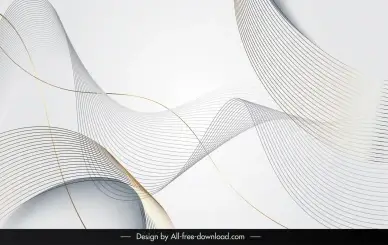 abstract line background template dynamic 3d wavy curves