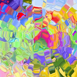 abstract liquid ice