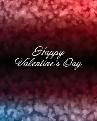 Abstract Love Heart Vector Background