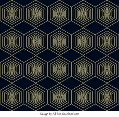 abstract pattern template symmetric geometrical polygonal illusion