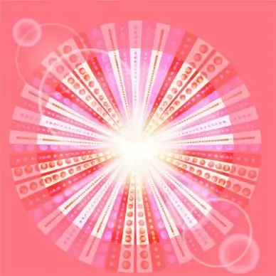 abstract red circle background