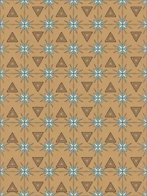 abstract repeating pattern triangles decoration design