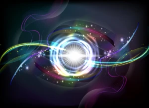 Abstract sine waves