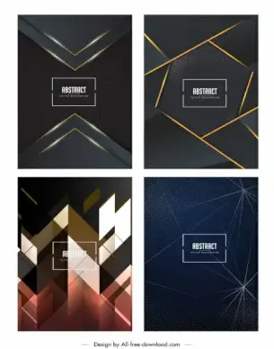 abstract technology background elegant dark illusion effect