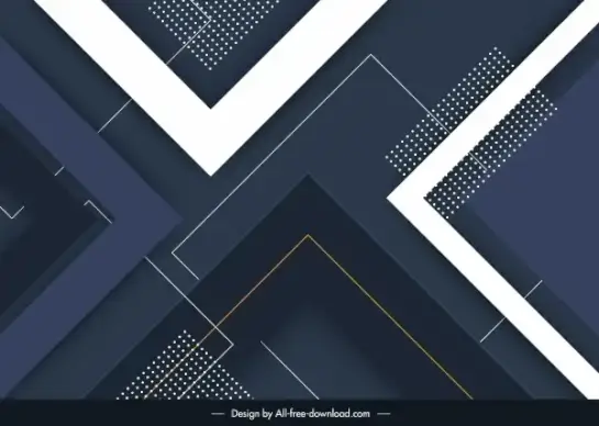 abstract technology background modern flat dark geometric decor