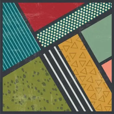 abstract vintage background multicolored decoration design