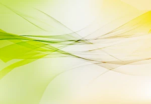 Abstract Yellow Green Wave Design Vector Graphic