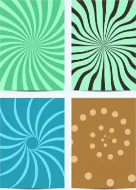 abstraction background templates twisted lines spots decoration