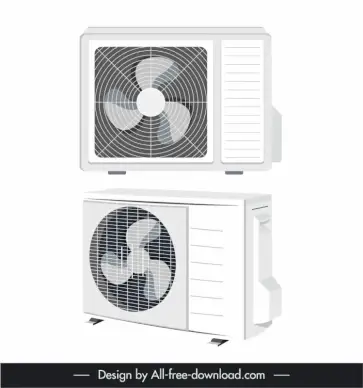 ac system design elements 3d fan box sketch 