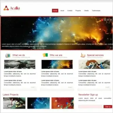 Acallia Development Template