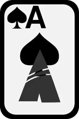 Ace Of Spades clip art