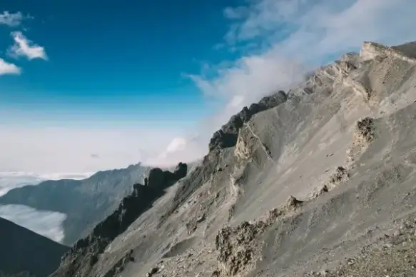 adventure climbing daytime exploration glacier hiking