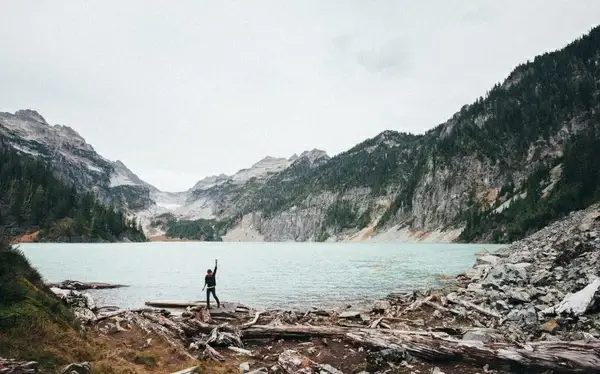 adventure daytime environment forest lake landscape
