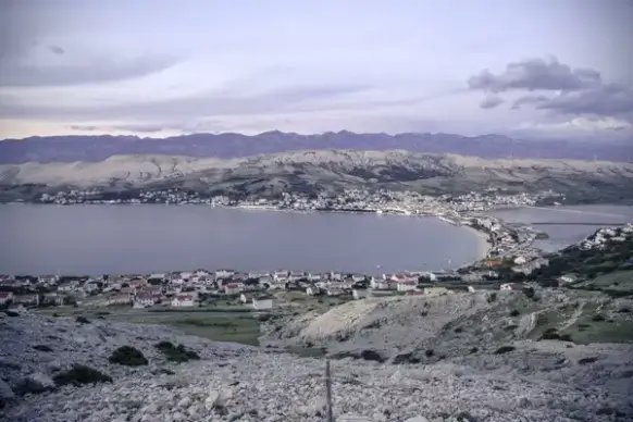 aerial bay beach city cityscape coast down island